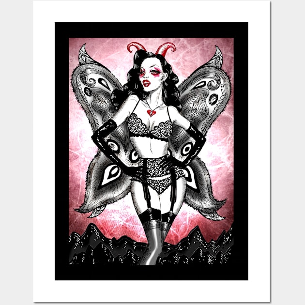 Victoria´s Devil Wall Art by VeronicaLux